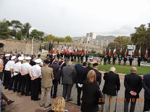 2022 10 23 TOULON CEREMONIE DU 38 EME ANNIVERSAIRE DE L ATTENTAT DU DRAKKAR A BEYROUTH (80)